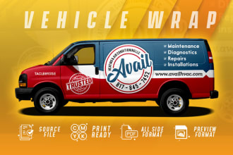 do professionally vehicle wrap design