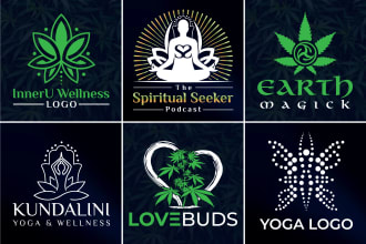 do cannabis natural  hemp cbd oil spa yoga logo