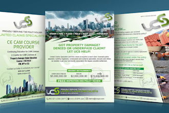 design professional poster, flyer, web banner