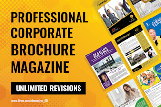design professional brochures for print and digital