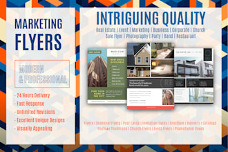 design a flyer, brochure design in HD quality