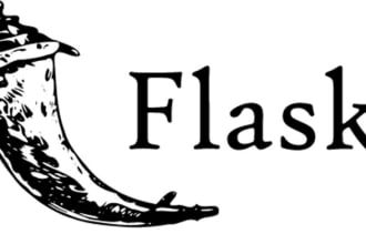 develop a python flask application