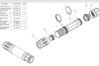 create technical drawing for patent and copyright registration