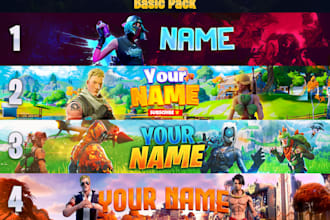 design a fortnite banner for you