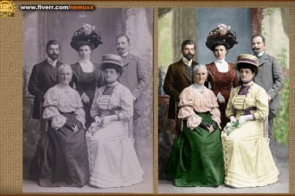 colorize black and white photos fixing colorless