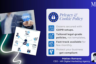be your gdpr expert for privacy and cookie policy