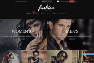 build shopify website or shopify store