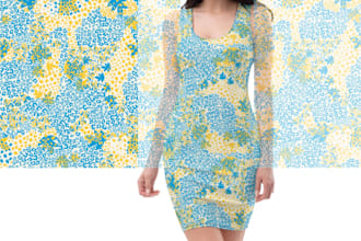 create a pattern for  pod product ready for printing