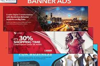 design website banner, shopify banner, website slider, header, cover