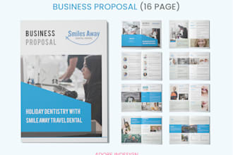 design corporate brochure, business proposal, catalog design