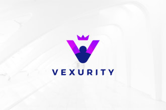 design modern logo for your brand business or startup