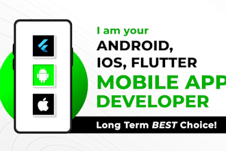 do mobile app, android app, IOS app, flutter app development