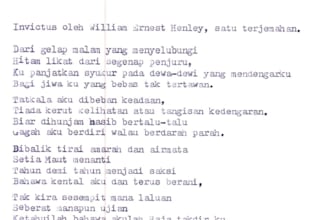 translate classic english poetry into elegant malay