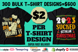 do bulk t shirt designs for your business