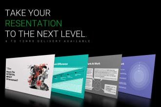 do powerpoint presentation and investor pitch deck design