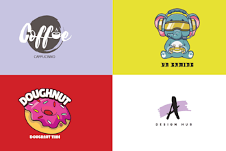 do modern business logo design with copyrights