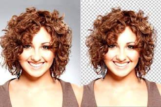 do photoshop image masking and transparent background