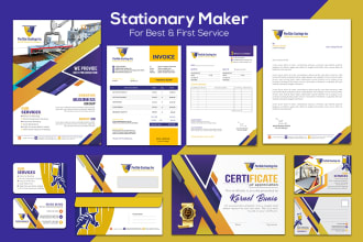 do amazing business card and corporate identity design
