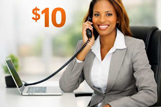 make professional phone calls for you