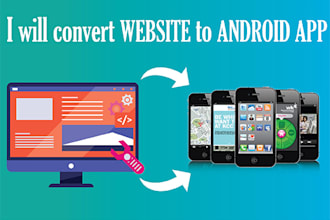 convert website to android app