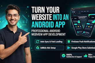 convert website to android app