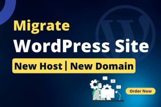 transfer, move, migrate wordpress website to new host