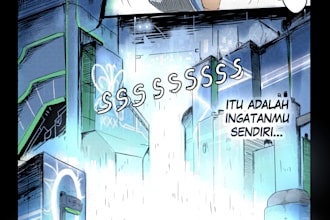make the your story into manga and comic page