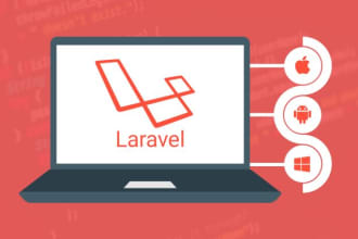 do web designing and development with laravel