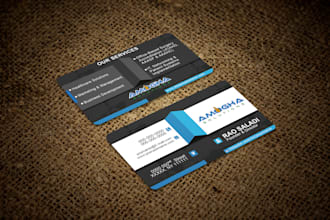 provide minimalist business card design service