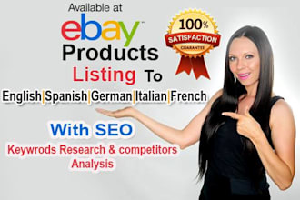 write excellent ebay product descriptions and listings