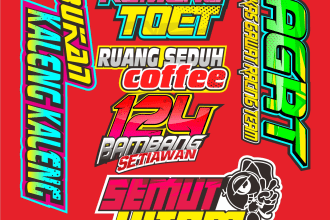 create your racing number logo or ads in 24 hours