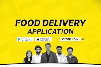 develop restaurant food delivery app, website like uber eats, doordash, grubhub