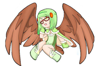 create an adorable chibi humanized animal