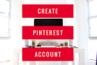 create or update pinterest account