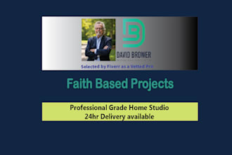 voice any faith based projects