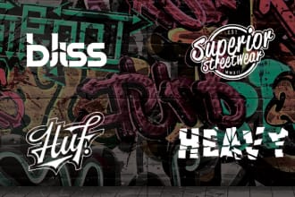 make modern urban streetwear clothing brand logo design