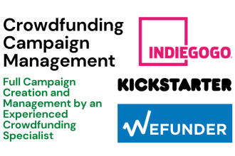 create and manage your crowdfunding campaign