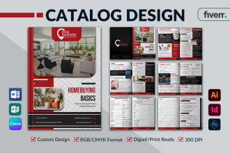 do digital magazines, PDF and catalog design