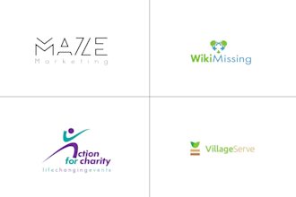 do non profit charity organization event logo design
