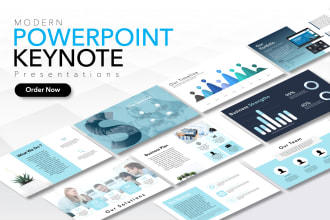 design unique and creative keynote, powerpoint presentation