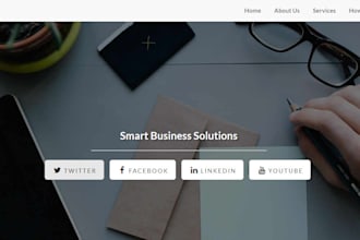 design an attractive website for your business