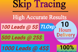 do skip tracing using tloxp