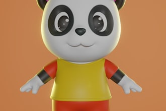 create 3d character model from 2d art
