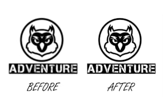 redrawing logo into vector ai or all format as you need