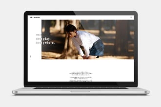 design wix wordpress squarespace any landing page