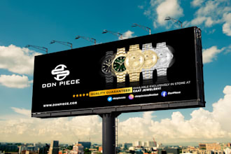 design banners, backdrops for print