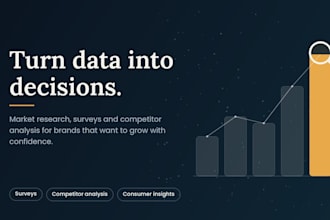 do market research, competitor analysis and lead generation