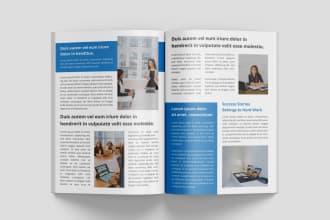 be your magazine designer with indesign and photoshop skills