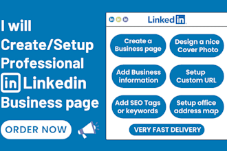 create a linkedin company page