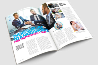do any adobe indesign project